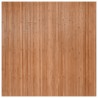 Tapis rectangulaire naturel 100x100 cm bambou 