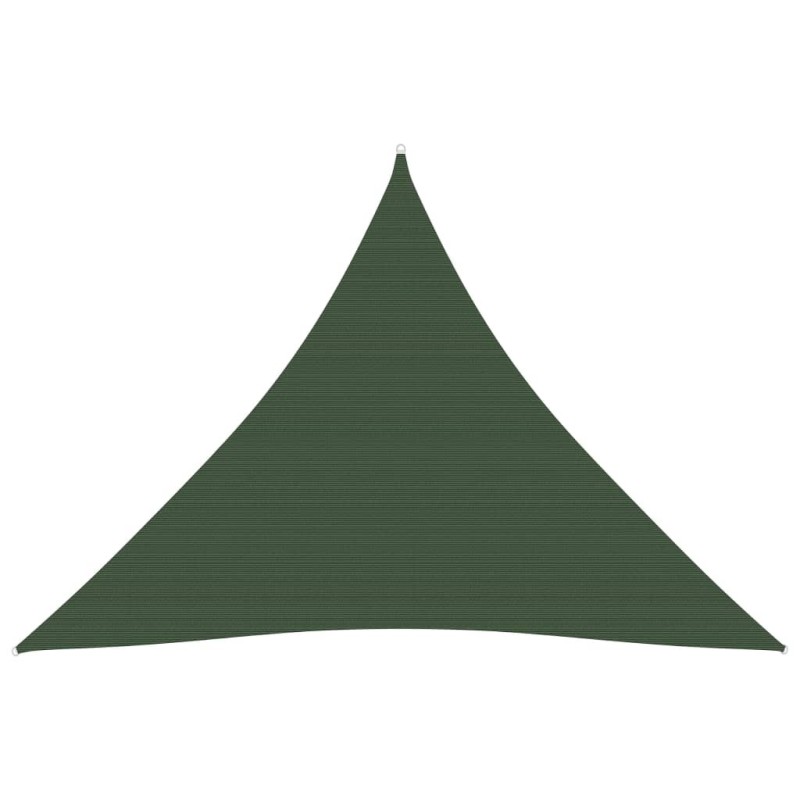 Voile d'ombrage 160 g/m² Vert foncé 5x5x5 m PEHD 