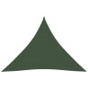 Voile d'ombrage 160 g/m² Vert foncé 5x5x5 m PEHD 