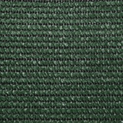 Voile d'ombrage 160 g/m² Vert foncé 5x5x5 m PEHD 