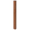 Tapis rectangulaire marron 100x200 cm bambou 