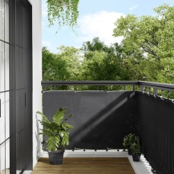 Écran de balcon anthracite 90x800 cm 100% polyester oxford 