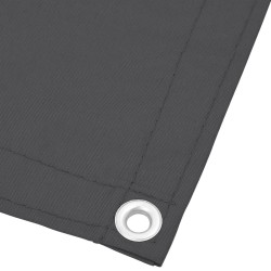 Écran de balcon anthracite 90x800 cm 100% polyester oxford 