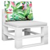 Coussin de palette multicolore 50x40x12 cm tissu 