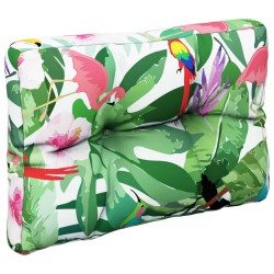 Coussin de palette multicolore 50x40x12 cm tissu 