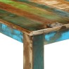 Table à manger 180x90x76 cm bois massif de récupération 
