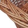 Panier/Lit pour animaux de compagnie Naturel 50 cm 