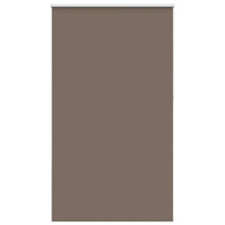Store enrouleur occultant café 125x230cm largeur du tissu 