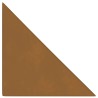 Panneaux muraux 12 pcs Marron 30x30 cm Velours 0,54 m² 