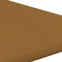 Panneaux muraux 12 pcs Marron 30x30 cm Velours 0,54 m² 