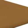 Panneaux muraux 12 pcs Marron 30x30 cm Velours 0,54 m² 