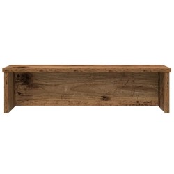 Étagère de cuisine empilable vieux bois 60x15x16 cm 