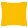 Voile de parasol tissu oxford carré 2x2 m jaune 