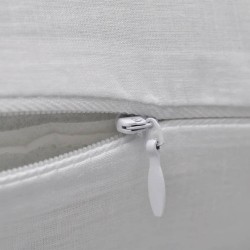 Housses de coussin 4 pcs Coton Blanc 50x50 cm  