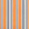 Tissu de remplacement de cantonnière d’auvent multicolore 6 m 