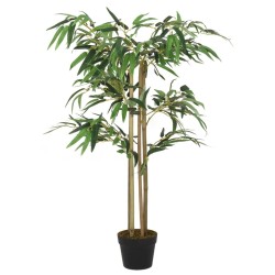 Bambou artificiel 380 feuilles 80 cm vert 
