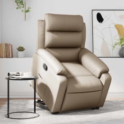 Fauteuil inclinable Cappuccino Similicuir 