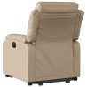 Fauteuil inclinable Cappuccino Similicuir 