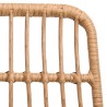 Ensemble à manger de jardin 5pcs Résine tressée 