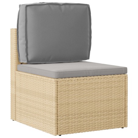Coussin de palette pour dossier Gris 50x40x12 cm en tissu Oxford 