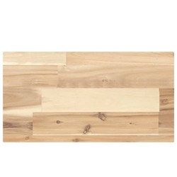 Dessus de table 60x20x4 cm rectangulaire bois massif d'acacia 