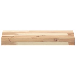 Dessus de table 60x20x4 cm rectangulaire bois massif d'acacia 