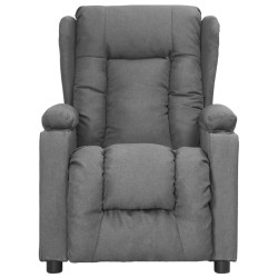 Fauteuil Gris clair Tissu 