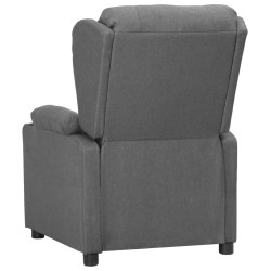 Fauteuil Gris clair Tissu 