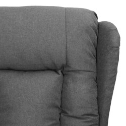 Fauteuil Gris clair Tissu 