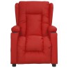 Fauteuil Rouge bordeaux Similicuir 