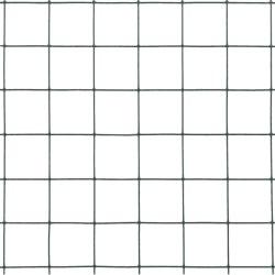 Grillage acier avec revêtement en PVC 25x0,5 m vert 