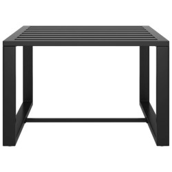 Salon de jardin 3 pcs avec coussins Aluminium Anthracite 