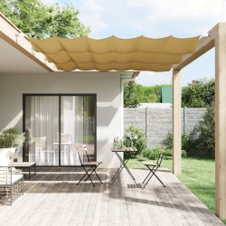 Auvent vertical Beige 100x270 cm Tissu oxford 