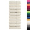 Serviettes de visage de qualité supérieure SOLUND 10 pcs crème 