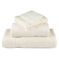 Serviettes de visage de qualité supérieure SOLUND 10 pcs crème 