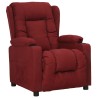 Fauteuil Rouge bordeaux Tissu 