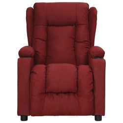 Fauteuil Rouge bordeaux Tissu 