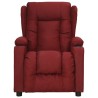 Fauteuil Rouge bordeaux Tissu 