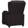 Fauteuil Noir Similicuir 
