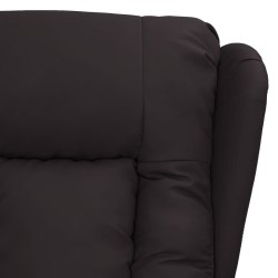 Fauteuil Noir Similicuir 