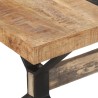 Table de salle à manger 160x80x76 cm Bois de manguier brut 