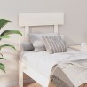 Tête de lit Blanc 103,5x3x81 cm Bois massif de pin 