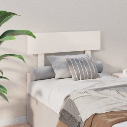 Tête de lit Blanc 103,5x3x81 cm Bois massif de pin 