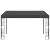 Belvédère mural 3x4 m Anthracite Tissu 