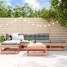 Salon de jardin 6 pcs bois massif douglas 