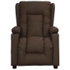Fauteuil Marron Similicuir 