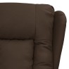 Fauteuil Marron Similicuir 