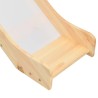 Lit mezzanine d'enfants avec toboggan et échelle Pin 208x230 cm 
