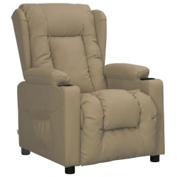 Fauteuil Cappuccino Similicuir 