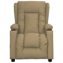 Fauteuil Cappuccino Similicuir 